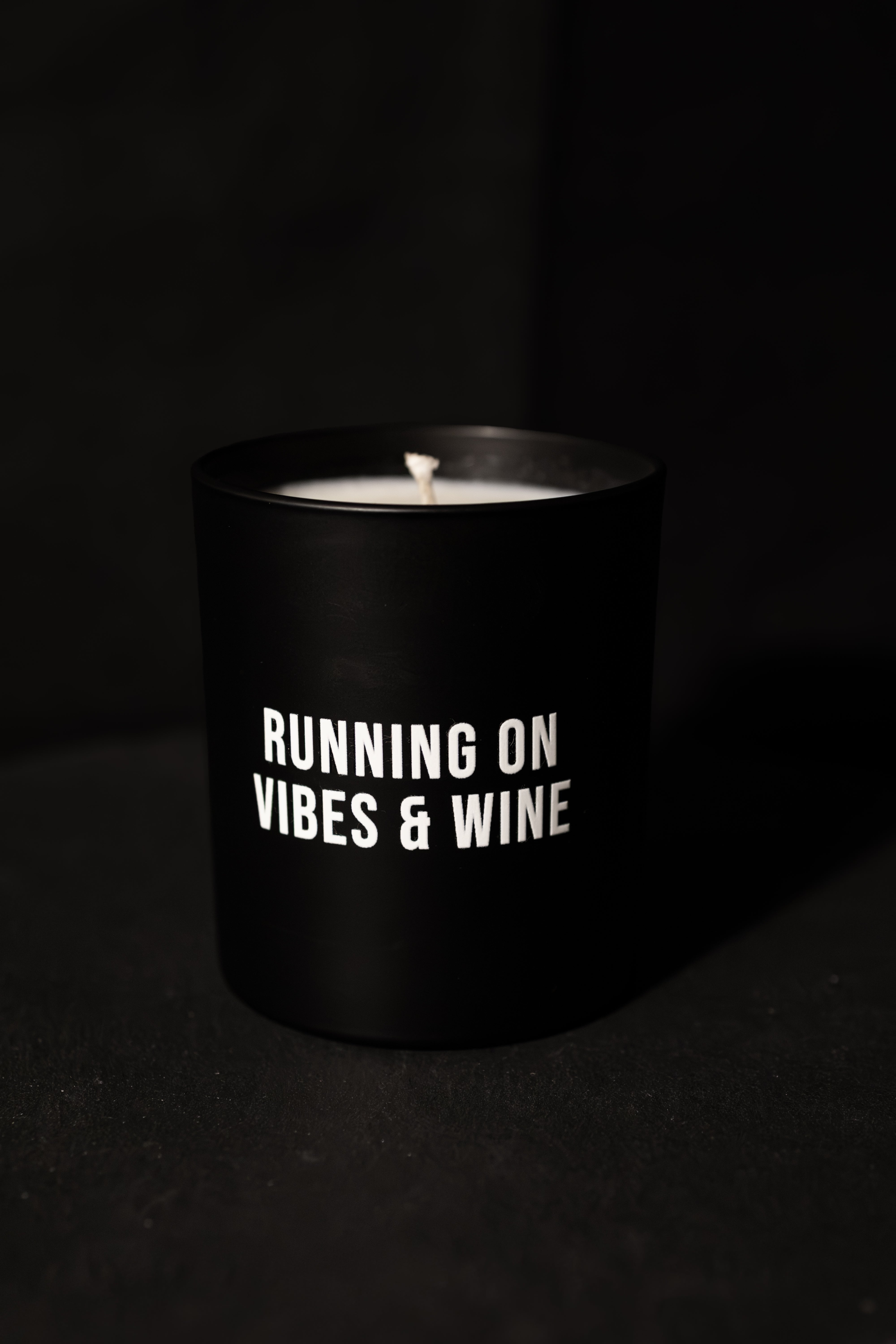 RUNNING ON VIBES & WINE
