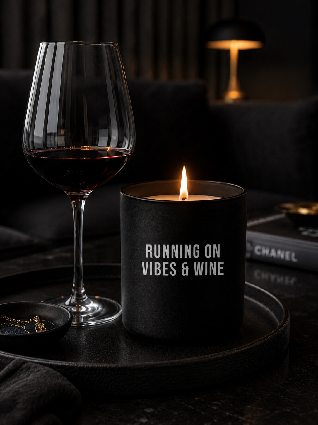 RUNNING ON VIBES & WINE