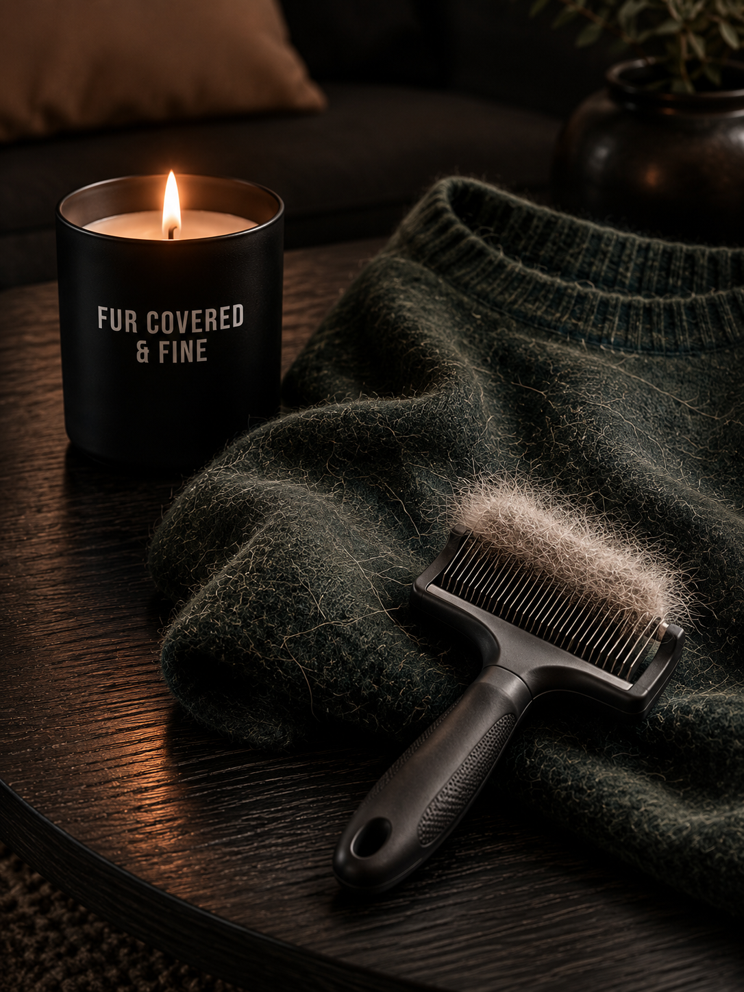 FUR COVERED & FINE